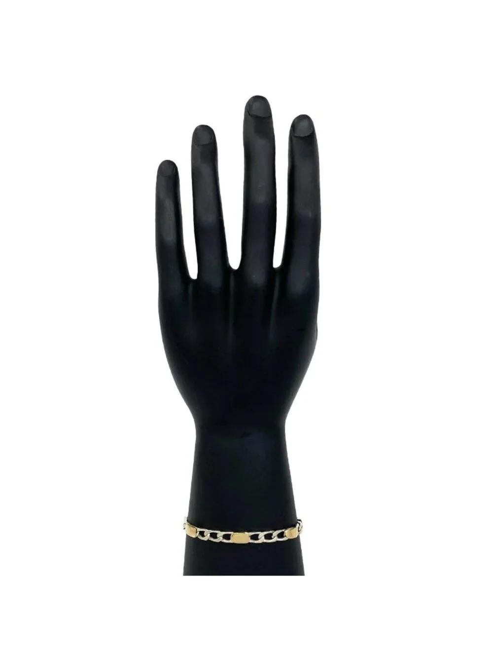 Tiffany & Co Vintage Figaro Chain Bracelet Silver